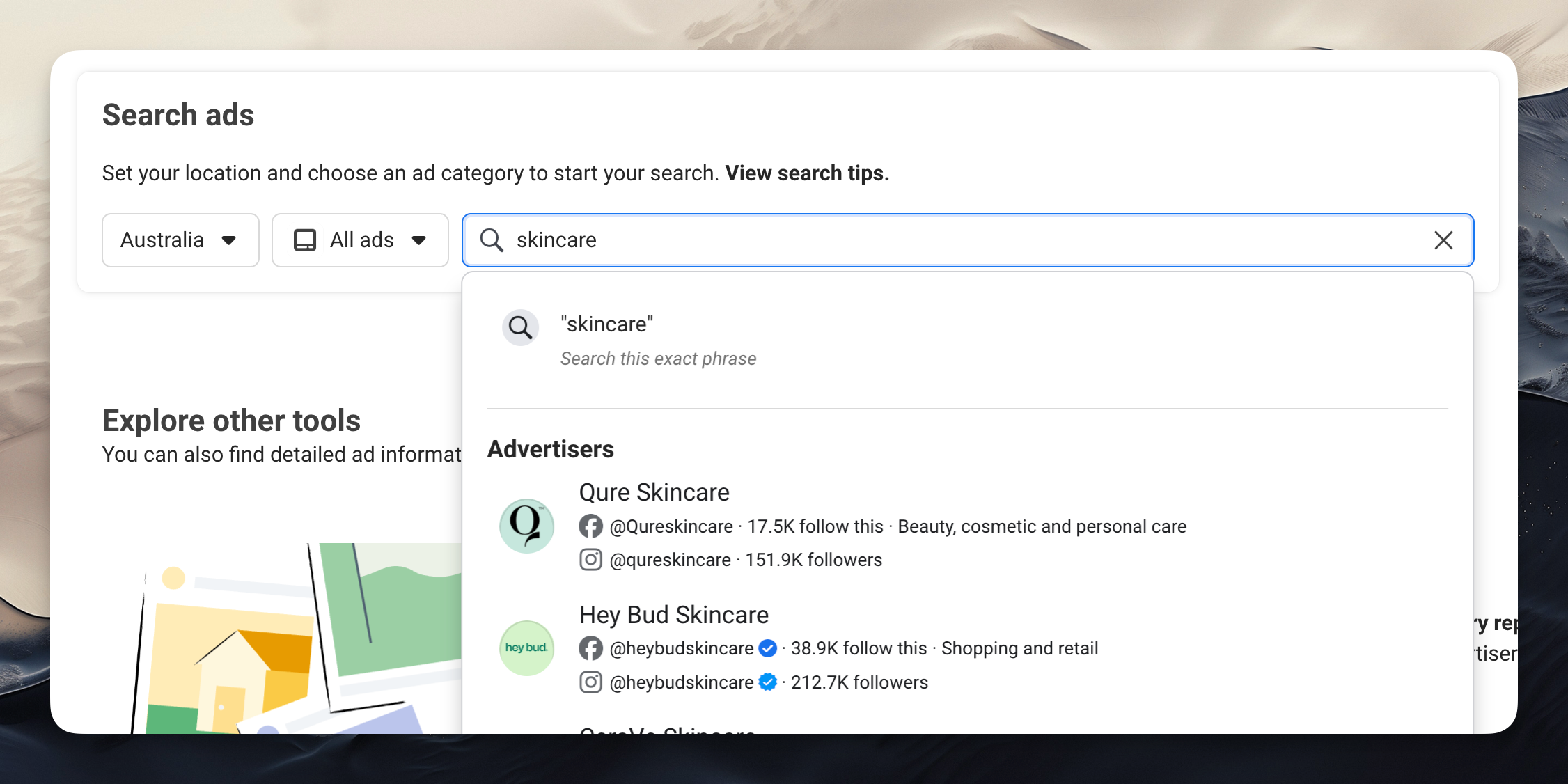 Swipekit - facebook ad library
