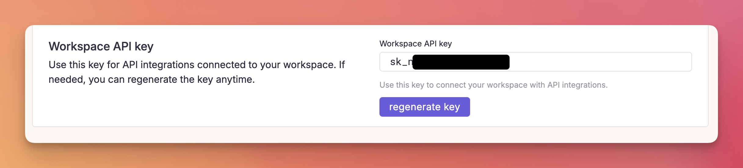 Swipekit API settings
